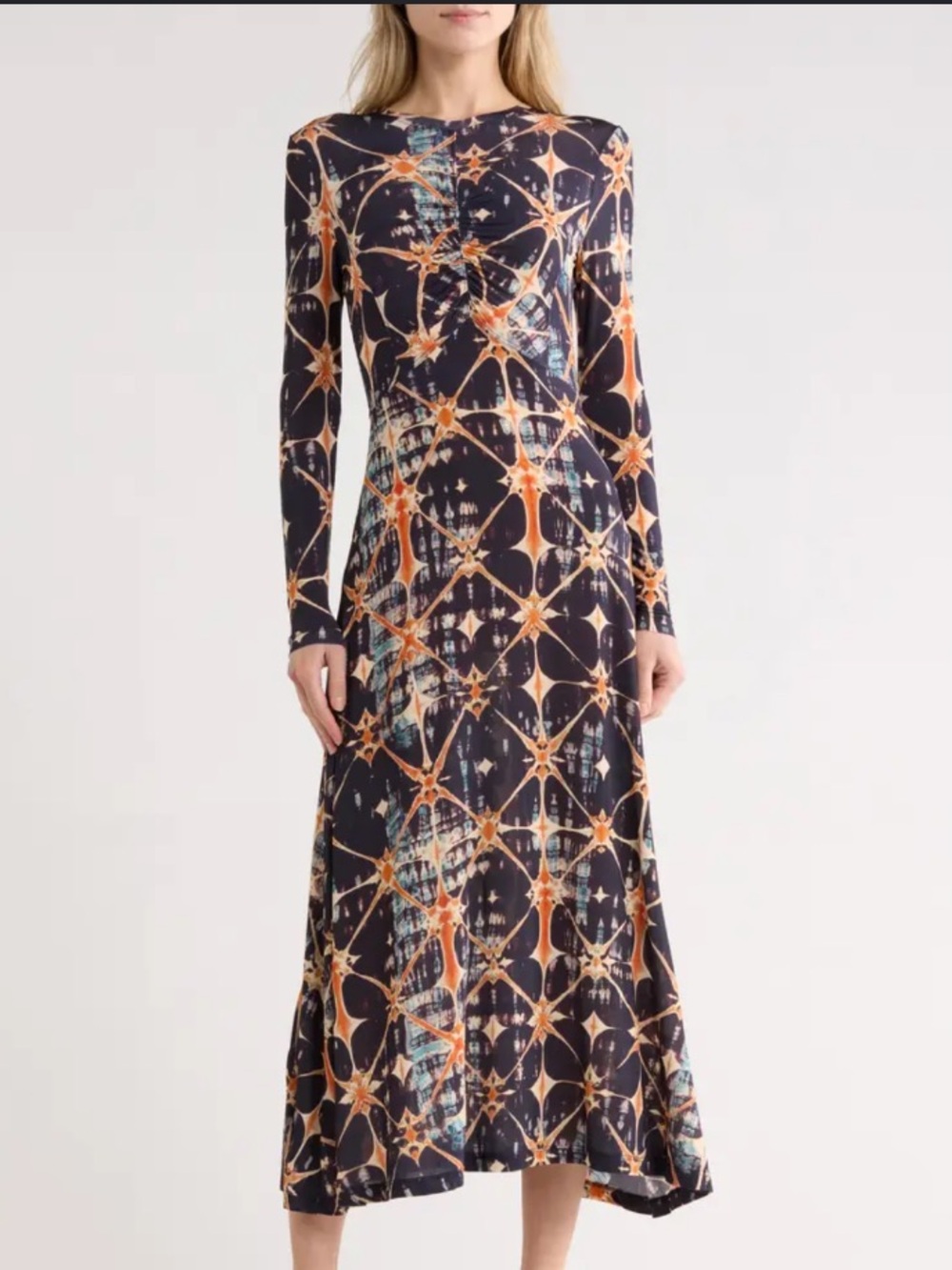 Ulla Johnson Naia Long Sleeve Midi Dress NWT